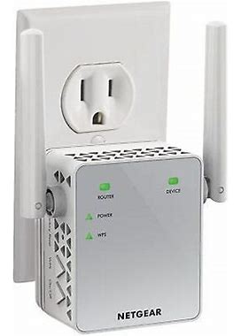 Wi-Fi Range Extender Ex3700 - Coverage Up To 1000 Sq Ft And 15 Devices