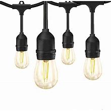 Banord Outdoor String Lights 48ft Patio Lights Waterproof Outdoor Lights With...