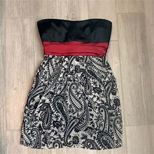 A'gaci Dresses | Agaci Strapless Dress W/ Pockets | Color: Black | Size: L
