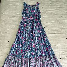 Lilly Pulitzer Lily Pulitzer For Target Girls Dress Sz 14 - Kids | Color: Blue | Size: XL