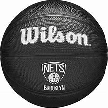 Wilson Team Tribute Brooklyn Nets Mini Ball WZ4017604XB, Unisex Basketballs, Black, 3 EU