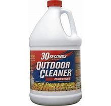 30 Seconds Cleaner Seconds Outdoor Cleaner 1 Gallon - Concentrate Pack Of 4 Size 30