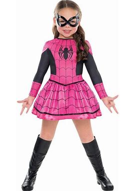 Kids Pink Spider-Girl Costume Size 3-4T Halloween | Marvel | Halloween