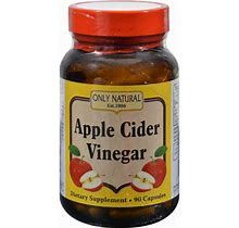 Only Natural Apple Cider Vinegar - 500 Mg - 90 Capsules