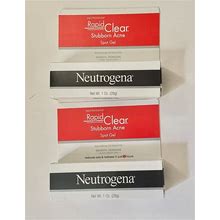 Neutrogena Rapid Clear Stubborn Acne Spot Gel Set Of 2 Expires May