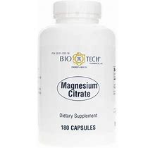 Bio-Tech Pharmacal, Magnesium Citrate, 180 Capsules