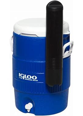 Igloo 42026 5 Gallon Blue Insulated Portable Water Cooler With Cup Dispenser