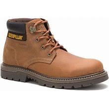 Caterpillar Outbase Men's Waterproof Work Boots, Size: 7.5, Brown