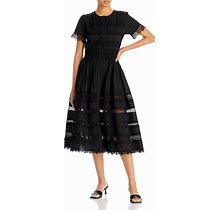 Waimari Women's Camila Midi Dress - Black - Size L