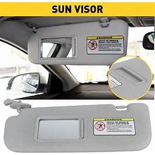 Grey Left Side LH Car Sun Visor For 2011-2015 Hyundai Elantra Car Accessories US