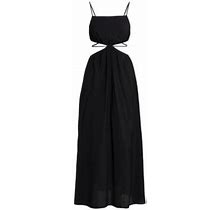 SIMKHAI Women's Amora Cutout Maxi Dress - Black - Size Small