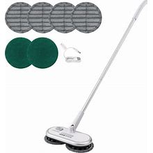 VEVOR Cordless Electric Mop,Electric Spin Mop With Water Tank,For Hardwood/Tile Floor Cleaning - Silver