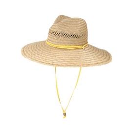 Dorfman Pacific Straw Lifeguard Hat For Ladies