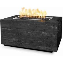 The Outdoor Plus OPT-CTL60FSML-EBN-NG 60 Rectangular Catalina Fire Pit
