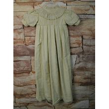 Vintage Dress W/ Detail Lace And Under Garments Girl /Kids Tie Back