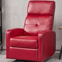 Samedi PU Leather Recliner Club Chair By Christopher Knight Home