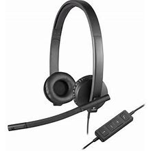 Logitech H570e Wired USB Stereo Headset 981-000574