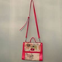 Kelly & Katie Bags | Kelly & Katie Crossbody Tote | Color: Cream/Red | Size: 9X10