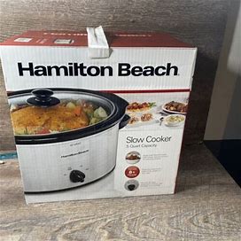Hamilton Beach 5-Quart Portable Slow Cooker