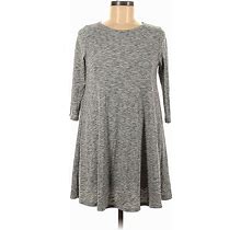 One Clothing Casual Dress: Gray Marled Dresses - Women's Size Medium