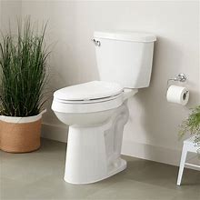 Bradenton Two-Piece Elongated Toilet With 10" Rough-In - 19" Bowl Height | Porcelain | Signature Hardware
