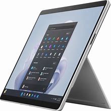 Microsoft Surface Pro 9 Tablet - 13" - 8 GB - 256 GB SSD - Windows 11 Home - Platinum - Core i5 12th Gen Deca-Core (10 Core) I5-1235U - 2880 X 1920 -