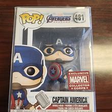 Funko Pop Captain America Marvel End Game 481 - Toys & Collectibles | Color: Blue
