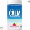 Natural Vitality Calm Magnesium Citrate Powder Supplement, 16 Ounces New