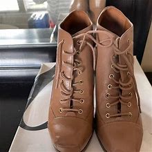 Nine West Shoes | Like New Nine West Booties | Color: Tan | Size: 8