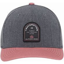Travismathew Upsell Fitted Men's Golf Hat - Grey, Size: Small/Medium