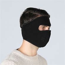Winter Fleece Thermal Windproof Balaclava Ski Mask Half Face Mask For Men Women