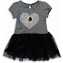 Washington Redskins NFL Toddler Girl Sequin Tutu Dress, Size 4T - New With Tag
