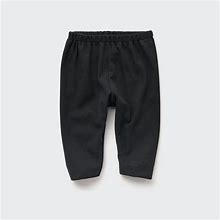 Kid's Airism Relaxed-Fit Ribbed Cropped Leggings With Quick-Drying | Black | Age 3 | UNIQLO US