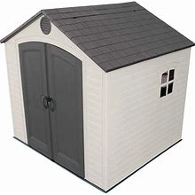 Lifetime 8 ft. X 7.5 ft. Outdoor Storage Shed - 6411