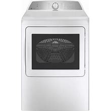 GE Profile PTD60GBSRWS 7.4 Cu. Ft. Gas Dryer - White - Stainless Steel - Washers & Dryers - Dryers - Refurbished - U991383714