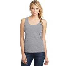 District Clothing DT5301 District Juniors The Concert Tank Heather Grey Extra Small