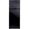 UNIQUE Off-Grid 9.7-Cu Ft Counter-Depth Top-Freezer Refrigerator (Black/Matte) | UGP-10C SM B