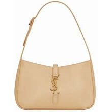 Saint Laurent Women's Le 5 A 7 Hobo Bag In Smooth Leather - Avorio