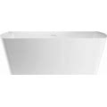 Randolph Morris Camille 59 Inch Freestanding Double Ended Tub RMA93-59-BN