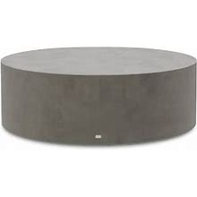 Blinde Circ 39" Low Round Coffee Table, Natural | Williams Sonoma