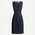 J. Crew Dresses | J. Crew Denim Sheath Dress Size 6 | Color: Blue | Size: 6