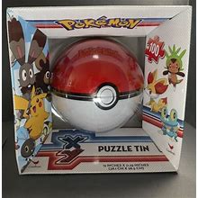 Pokémon Ball Puzzle Tin 100 Pieces 2016 By Cardinal / Sealed