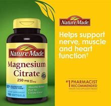 Nature Made Magnesium Citrate 250 Mg., 180 Count
