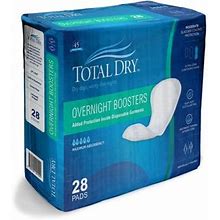 Totaldry Overnight Boosters - Maximum Absorbency Incontinence Booster Pads For Men & Women