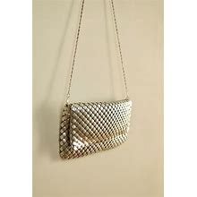 Marina Galanti Silver Metal Purse Clutch Women Handbag For A Date