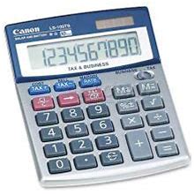 Canon® LS100TS Portable Desktop Business Calculator, 10-Digit LCD