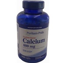 Puritan's Pride Excellent Source Calcium 600 Mg 250 Caplets