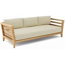 Anderson Teak Cordoba 3-Seater Bench - Benches In Brown/White | Size 26.0 H X 86.0 W X 33.5 D In | P110081959 | Perigold