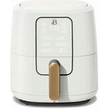6 Qt Beautiful Air Fryer, Digital Air Fryer With Touch Screen-Activated Display, Kitchenware By Drew Barrymore (White Icing)