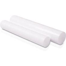 Uhmw Polyethylene Plastic Round Rod 1" Dia X 48" Length White Color